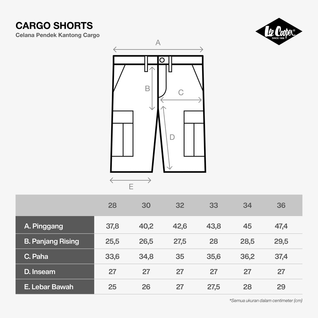 Lee Cooper Short Cargo Castor Khaki