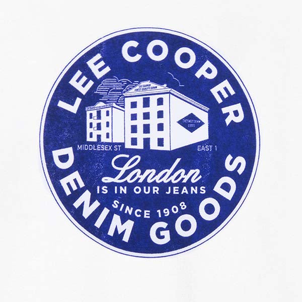 Lee Cooper Longsleeve T-shirt Middlesex White