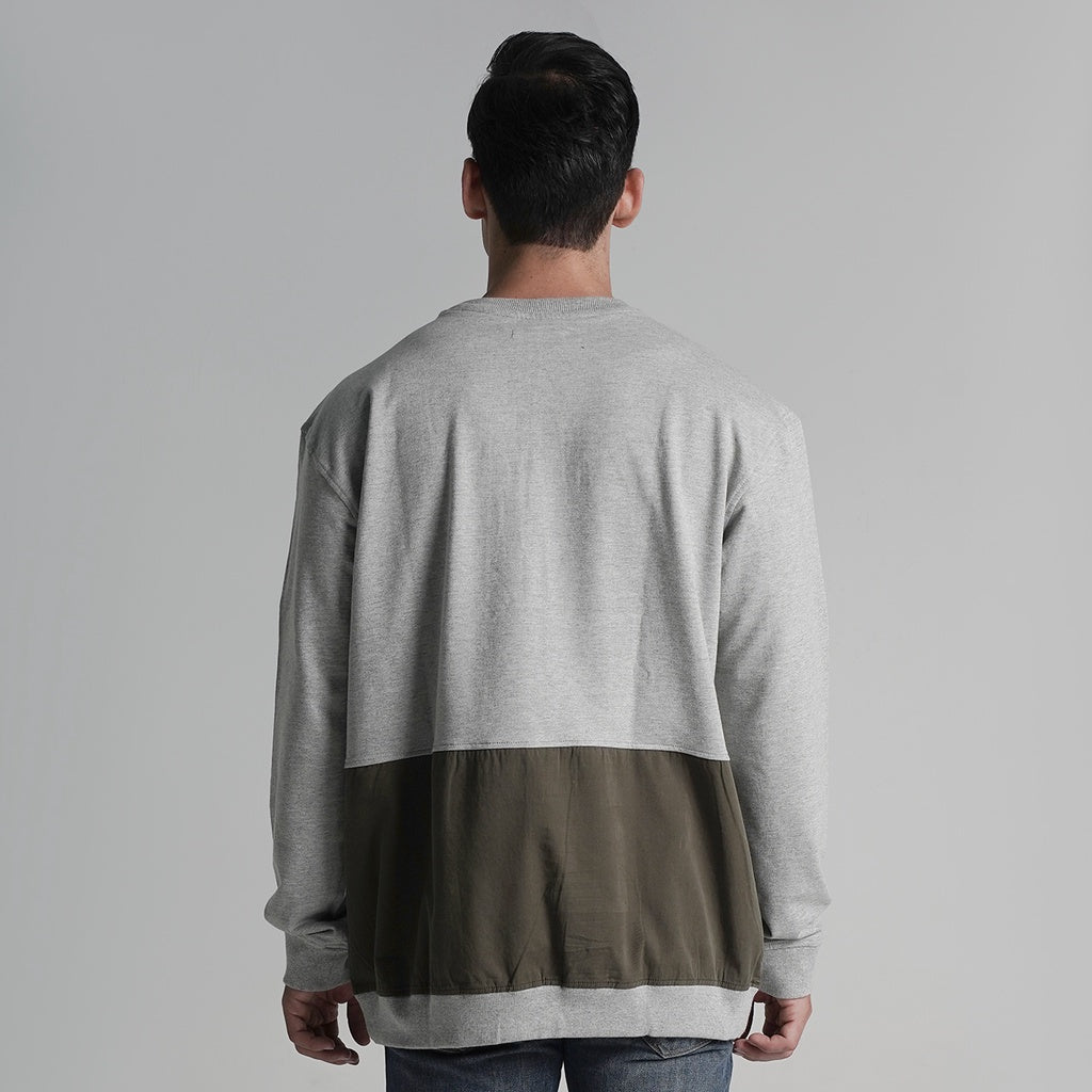 Lee cooper Sweatshirt Crewneck Cargo Pocket Grey