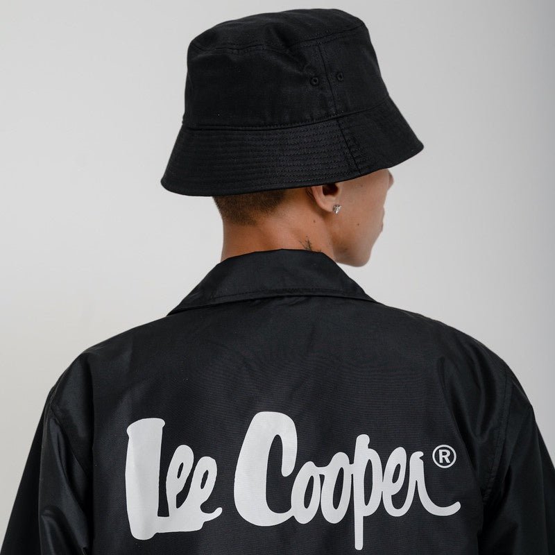 Lee Cooper Hat Bucket Logotype Black