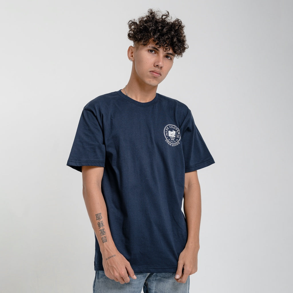 Lee Cooper T-shirt Denim Goods Navy