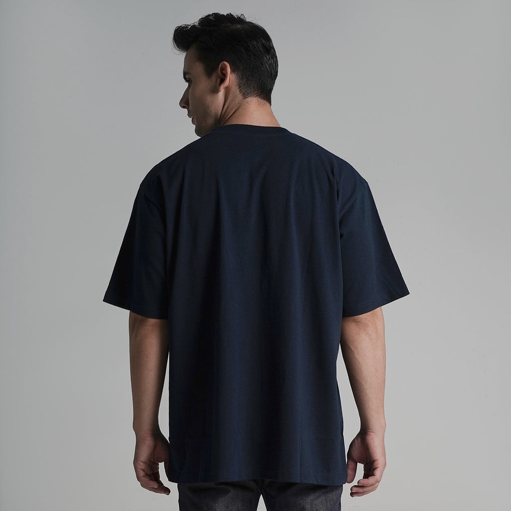 Lee Cooper T-Shirt Oversized Crafting Quality Navy