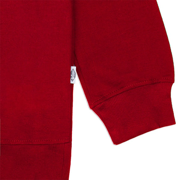 Lee Cooper Sweatshirt Crewneck Logotype Red