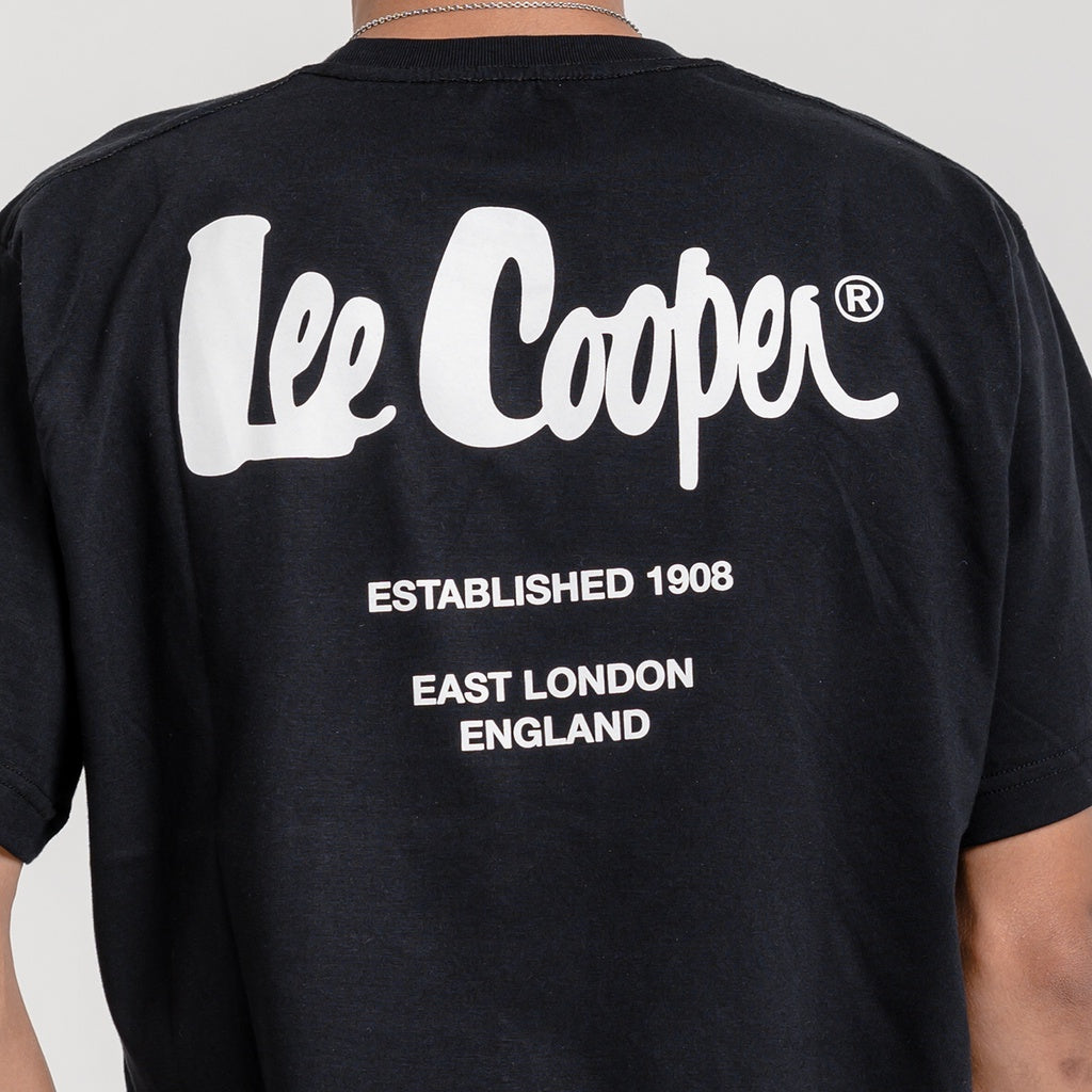 Lee Cooper T-shirt Logotype Black TS03