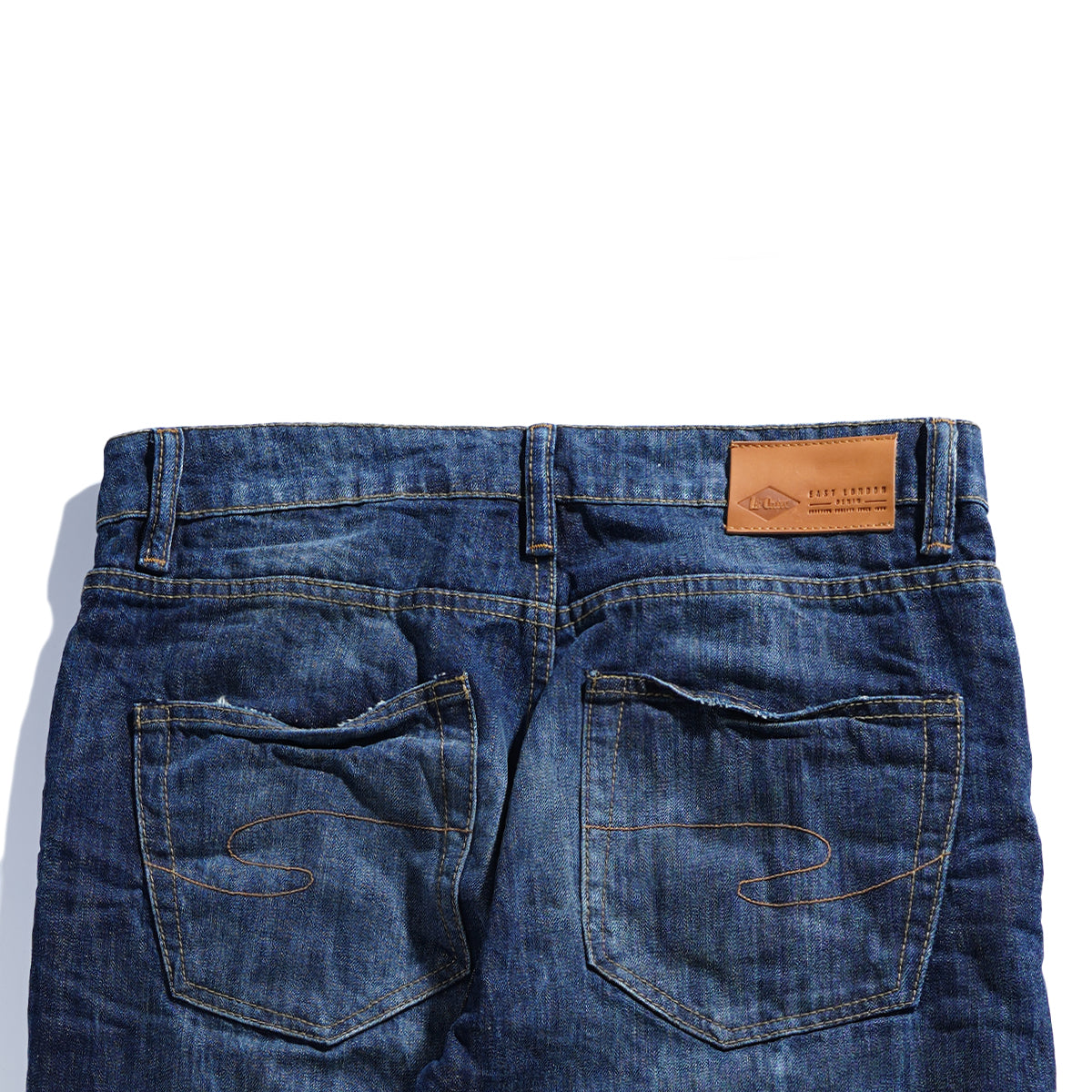 Lee Cooper Tapered Fit Jeans Arthur Ripped Dark Blue