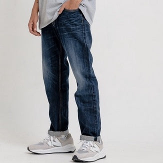 Shop Belvedere Lando in Navy / Blue Jeans Genuine –