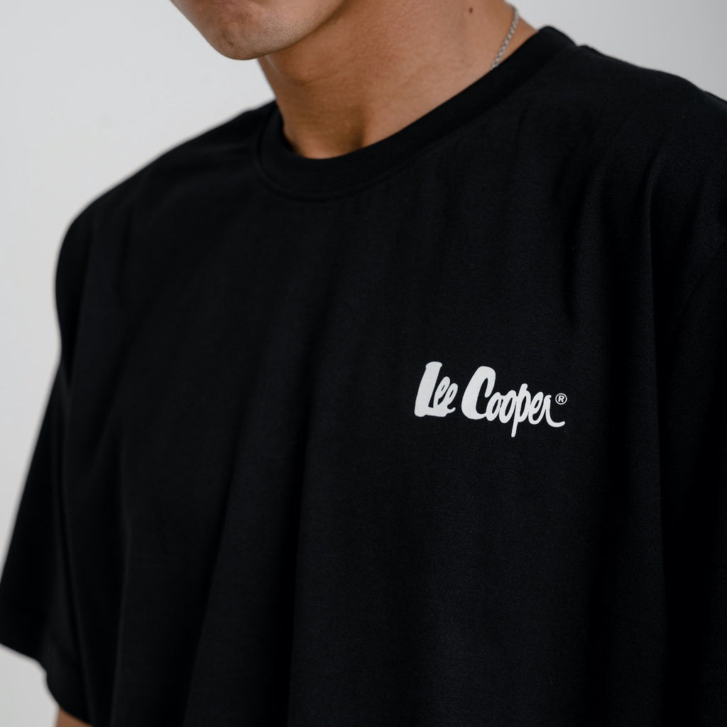 Lee Cooper T-shirt Logotype Black TS03
