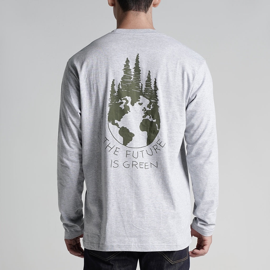 Lee Cooper Longsleeve T-shirt Green Picture M71