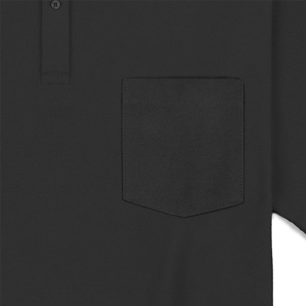 Lee Cooper Polo Shirt Pocket Dark Grey