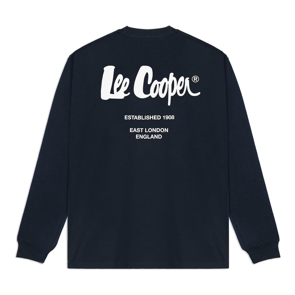 Lee Cooper Longsleeve T-shirt Logotype Navy