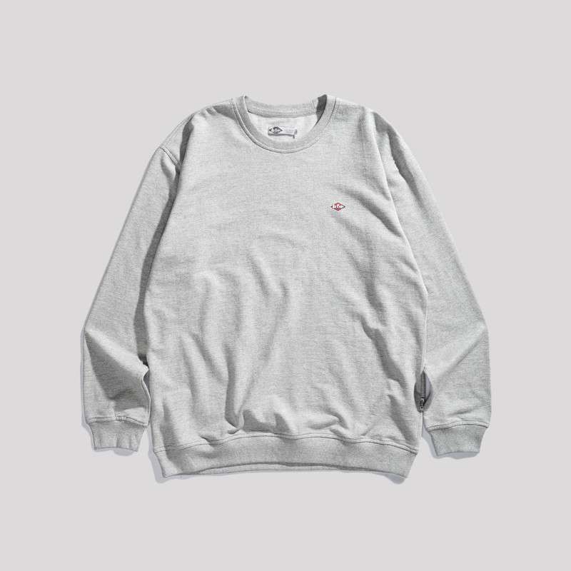 Lee Cooper Sweater Small Logo Retro Misty 71
