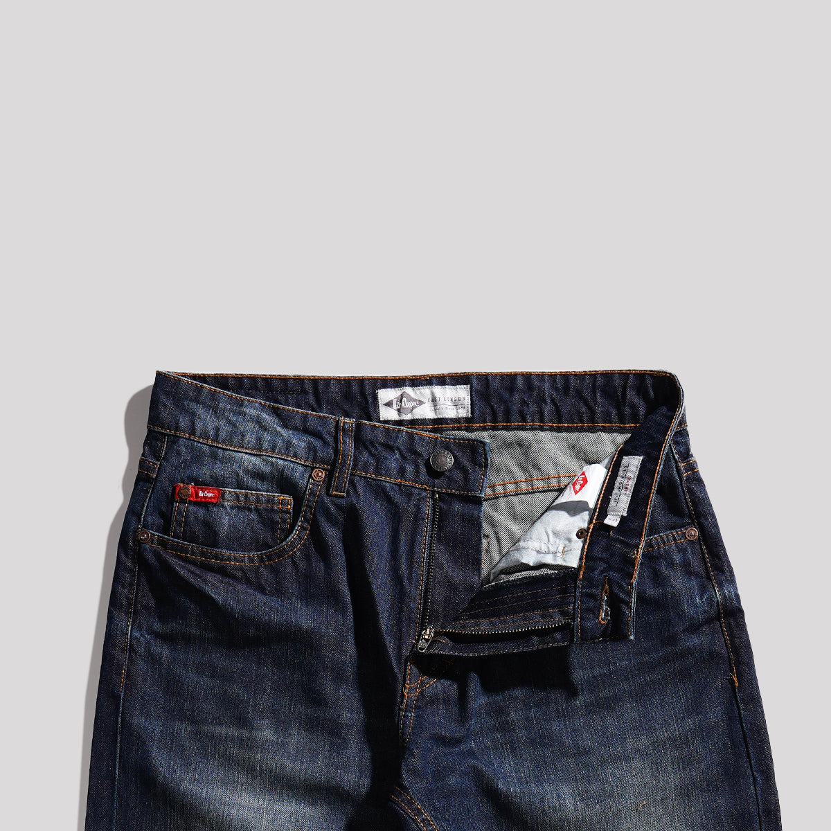 Lee Cooper Jeans Harry Worn Dark Blue 03632