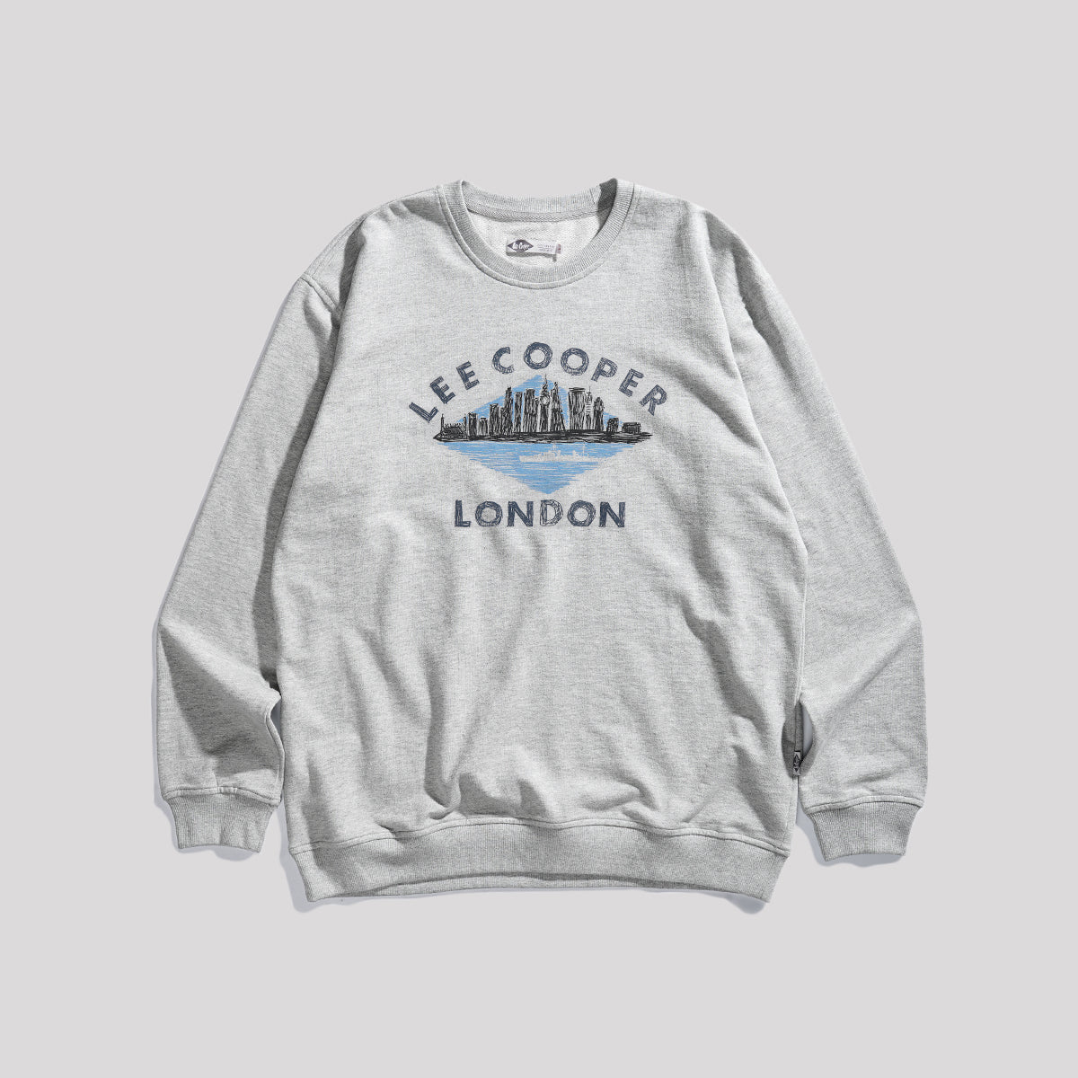 Lee cooper Sweater Seribble Sky Misty 71