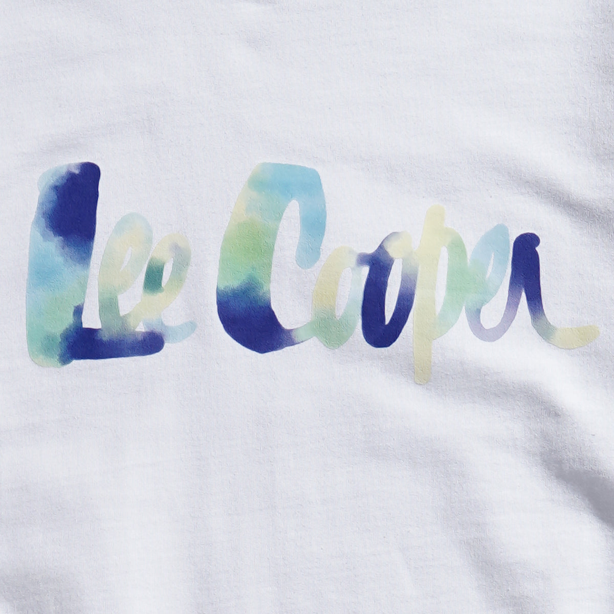 Lee cooper Sweater Logo Type Brush White