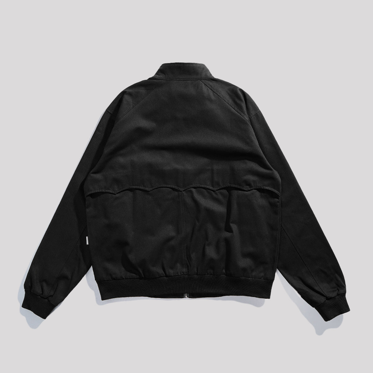 Lee Cooper Long Jacket Harrington Black