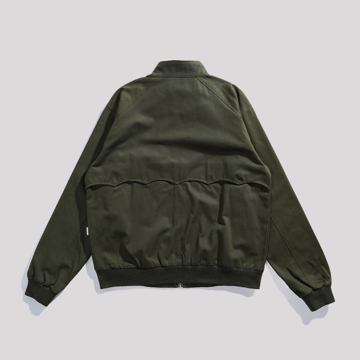 Lee Cooper Long Jacket Harrington Olive
