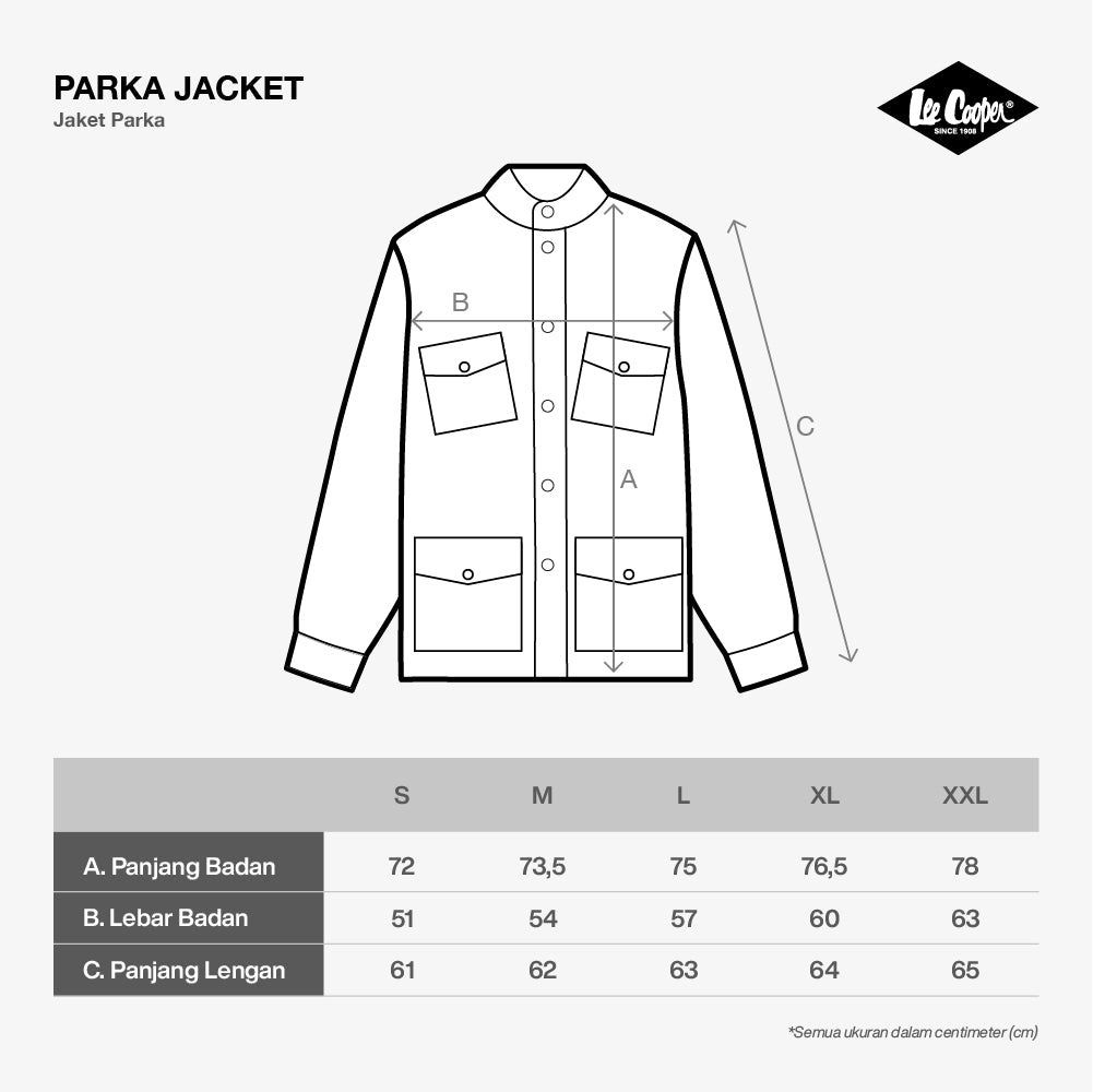 Lee Cooper Long Jacket Darnell Navy