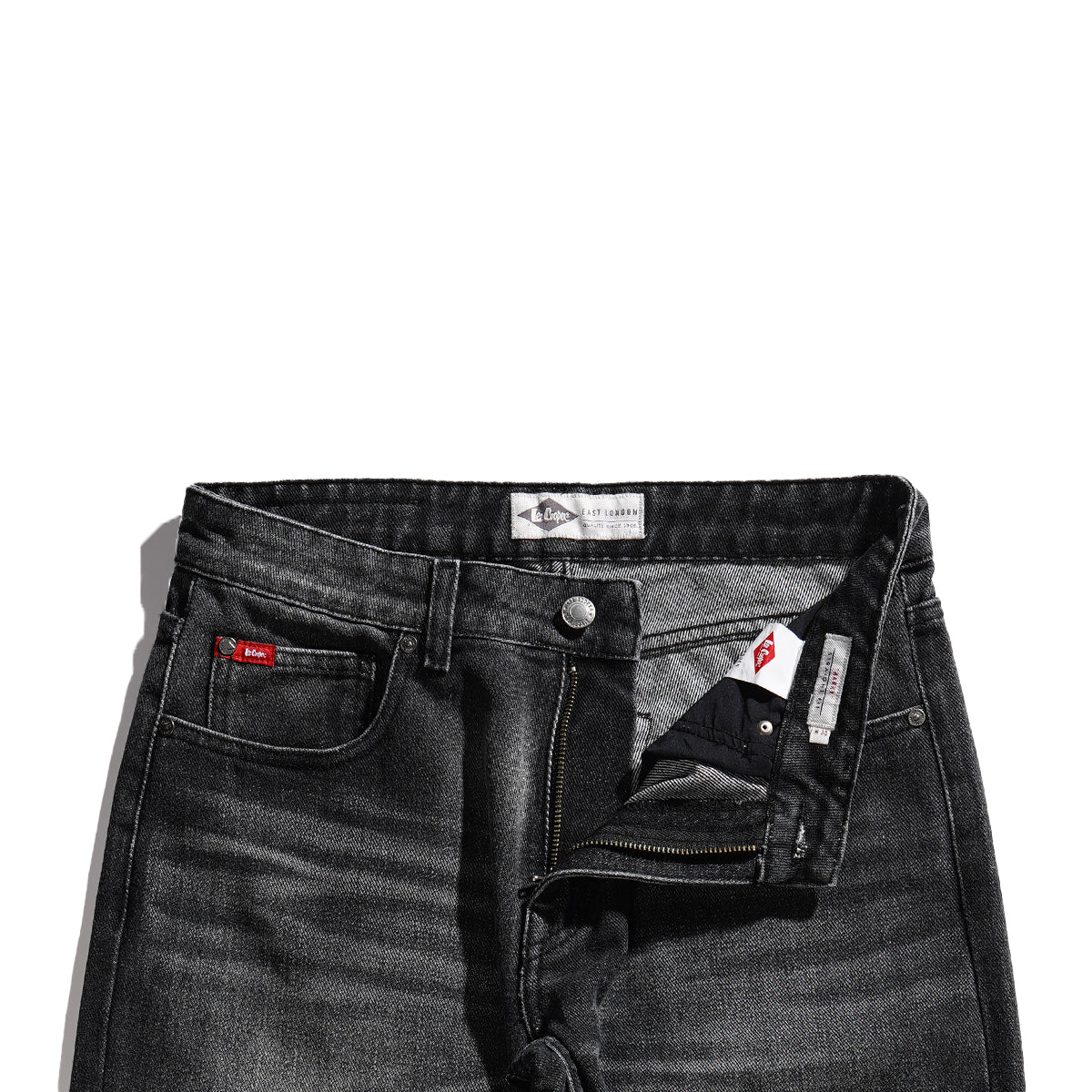 LEE COOPER JEANS HARRY WORN DARK BLACK