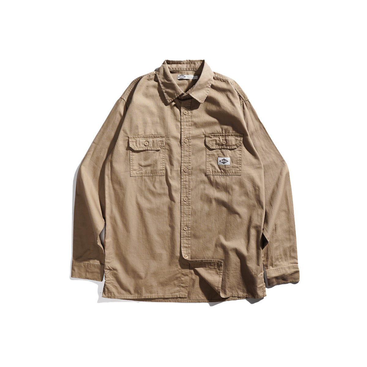 Lee Cooper Long Shirt Clive Khaki
