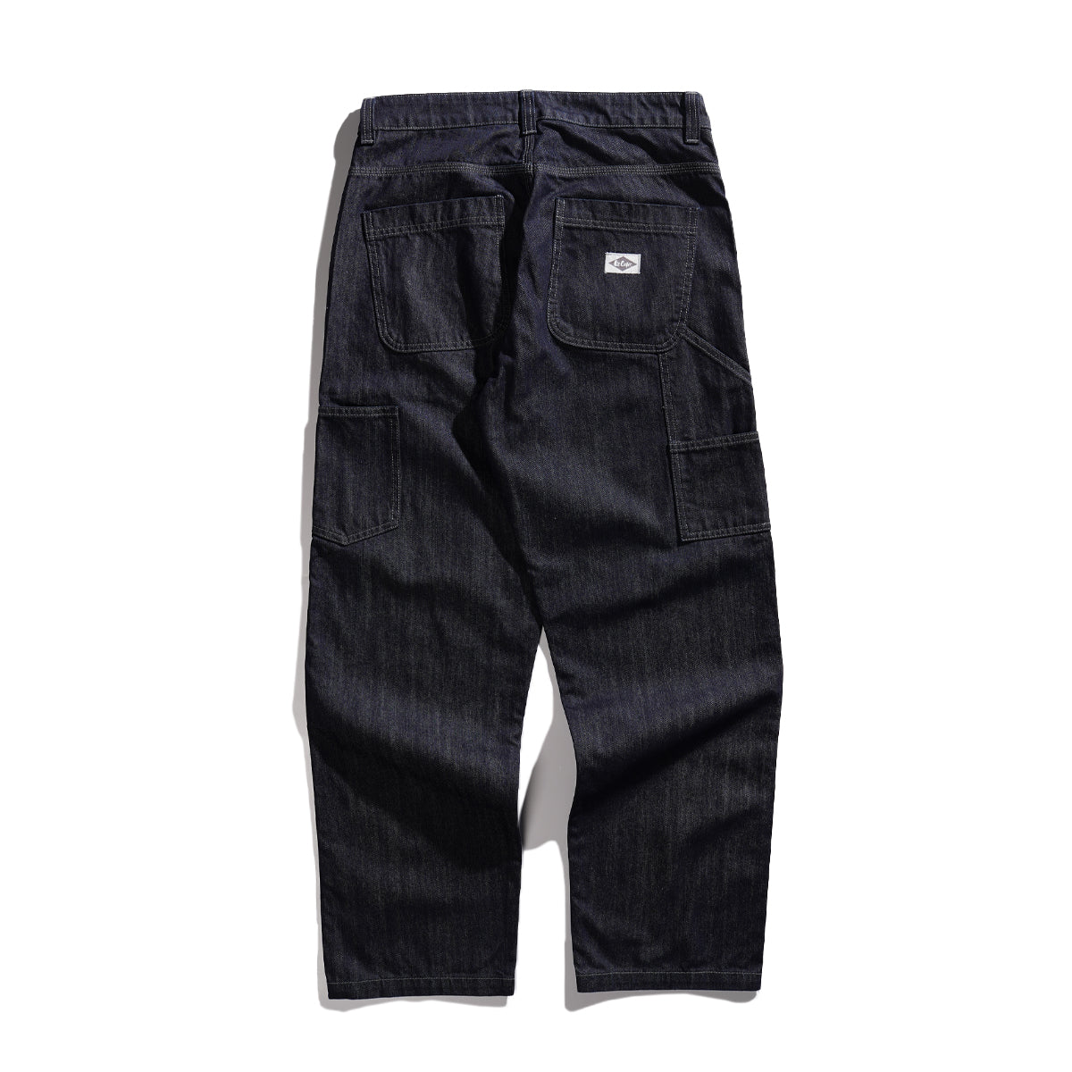 Lee Cooper Straight Fit Long Pants Carpenter Rinse Blue Medium Raw