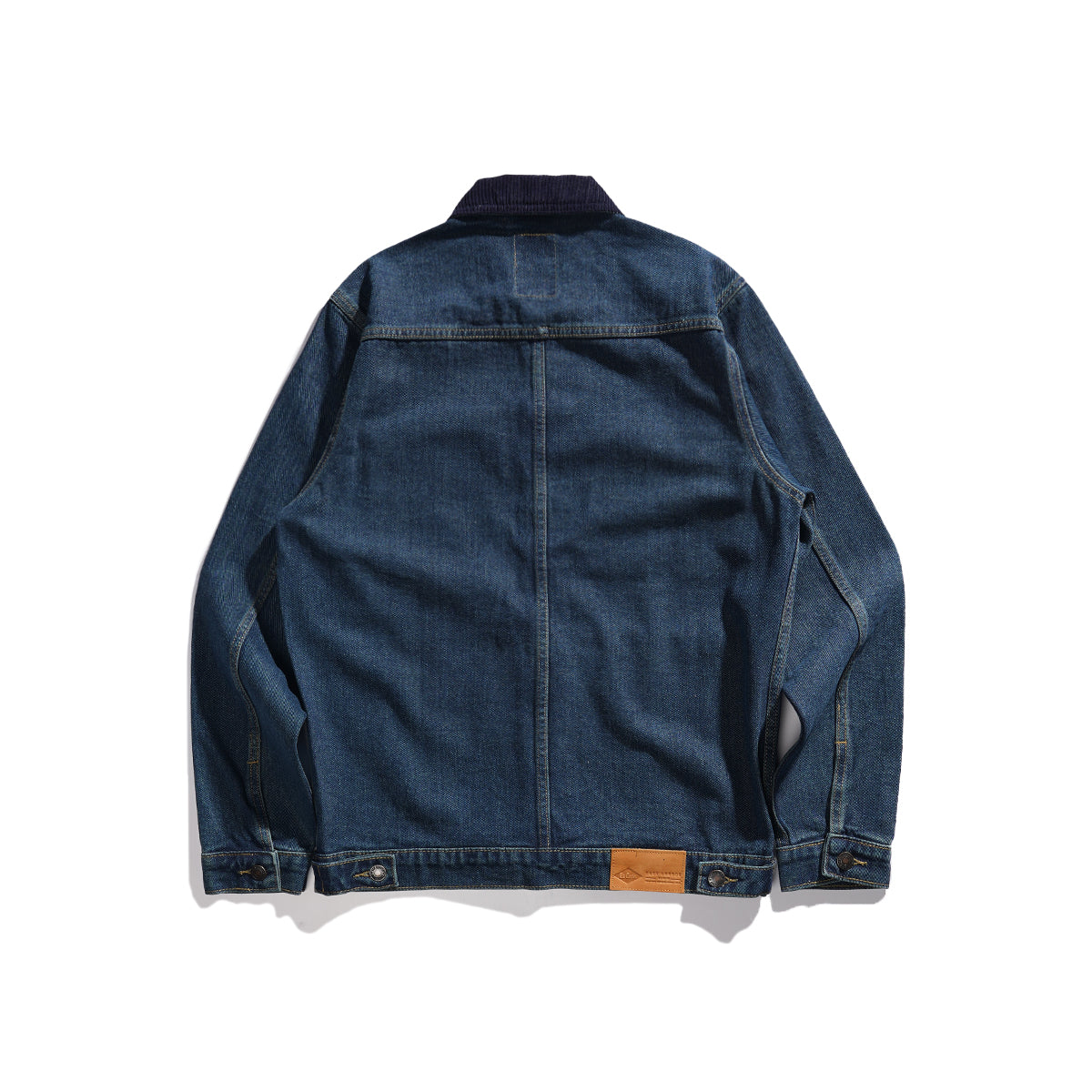 LEE COOPER JACKET TRUCKER CORDUROY WORN DARK BLUE