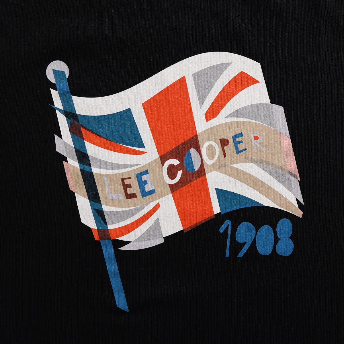 Lee Cooper UK Flag Black