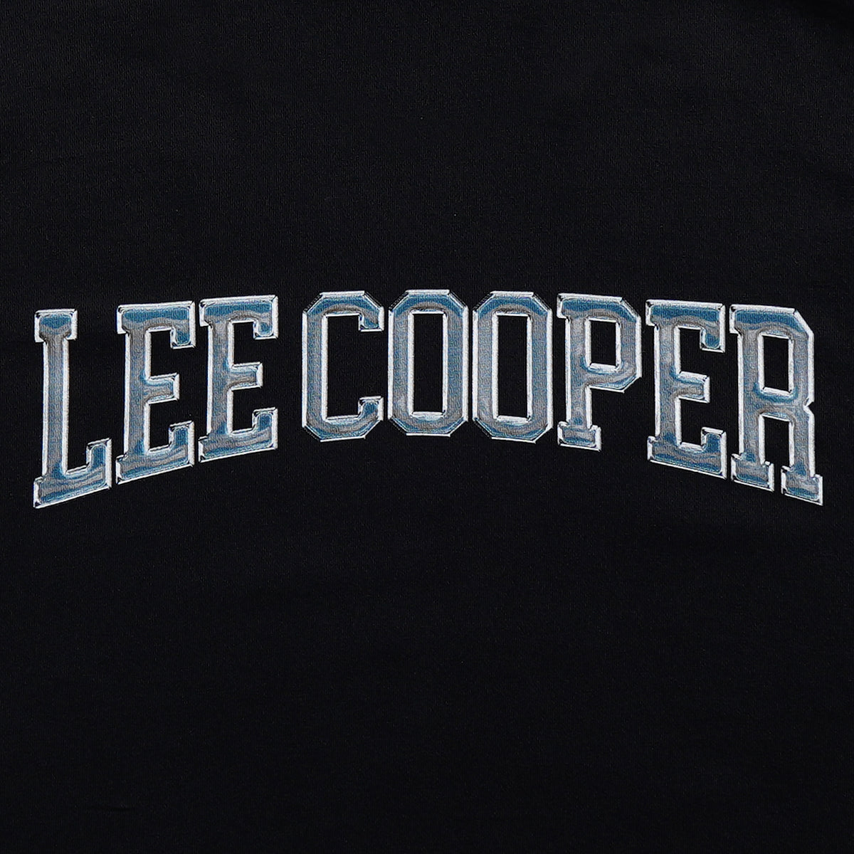 Lee Cooper T-Shirt Chrome Bridge Black
