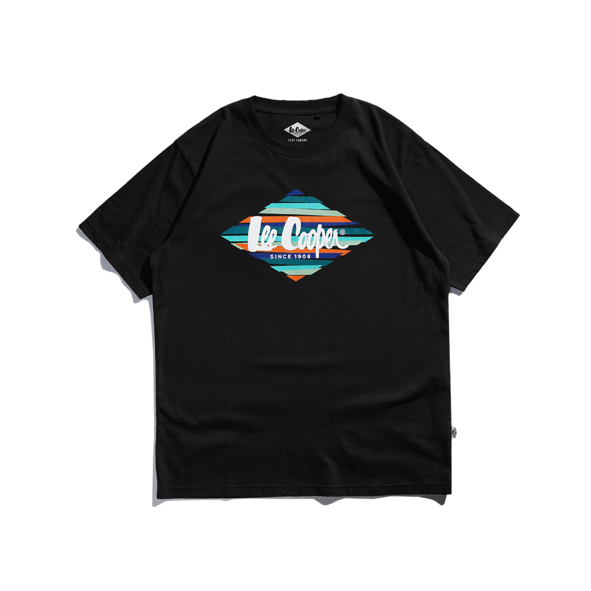 Lee Cooper T-Shirt Slice Diamond Black