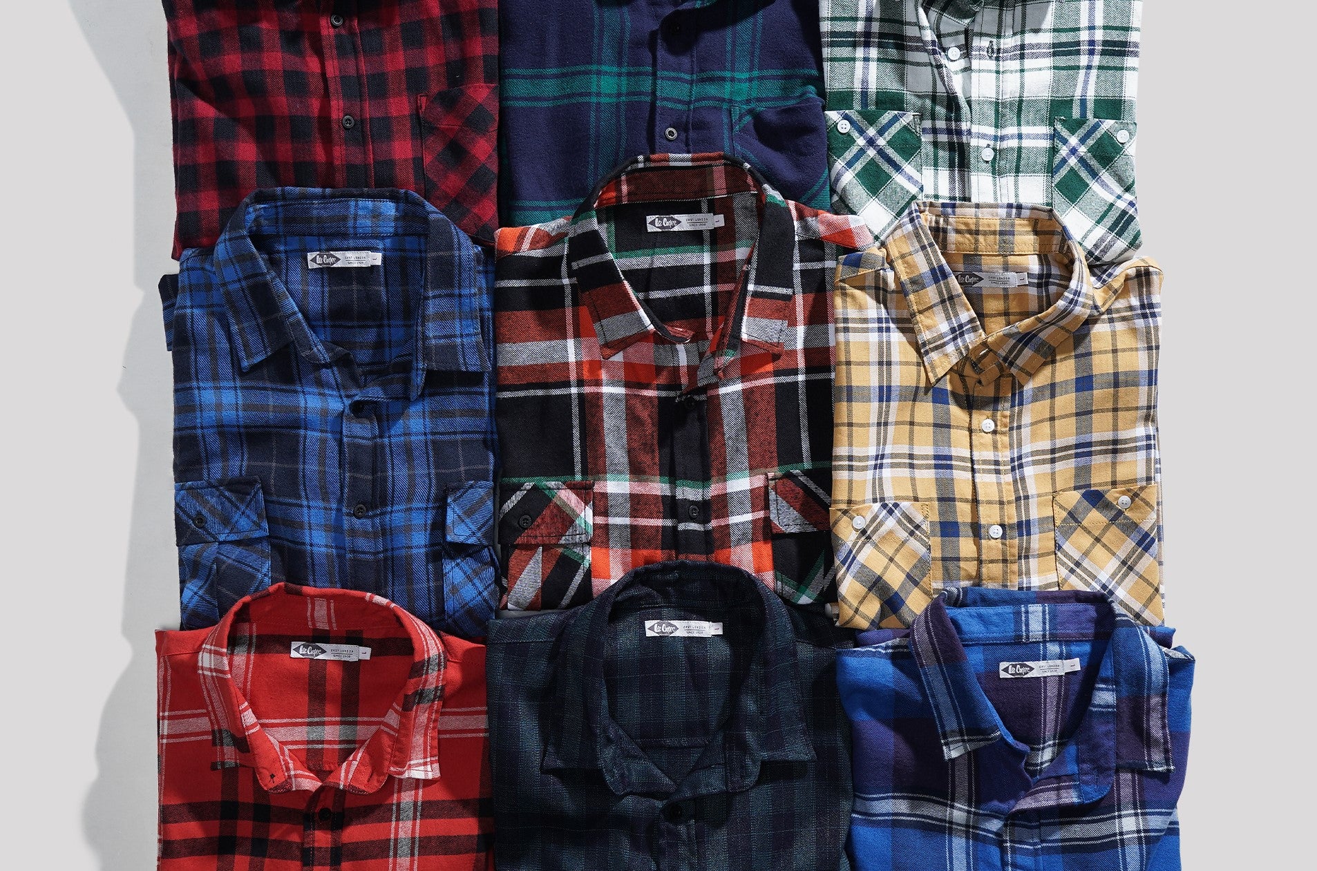 Lee Cooper Flannel Shirt : Motif kotak penjelajah zaman