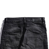 Lee Cooper Tapered Fit Jeans Arthur Worn Black Midnight