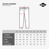 Lee Cooper Jeans Arthur Worn Medium Blue Viker