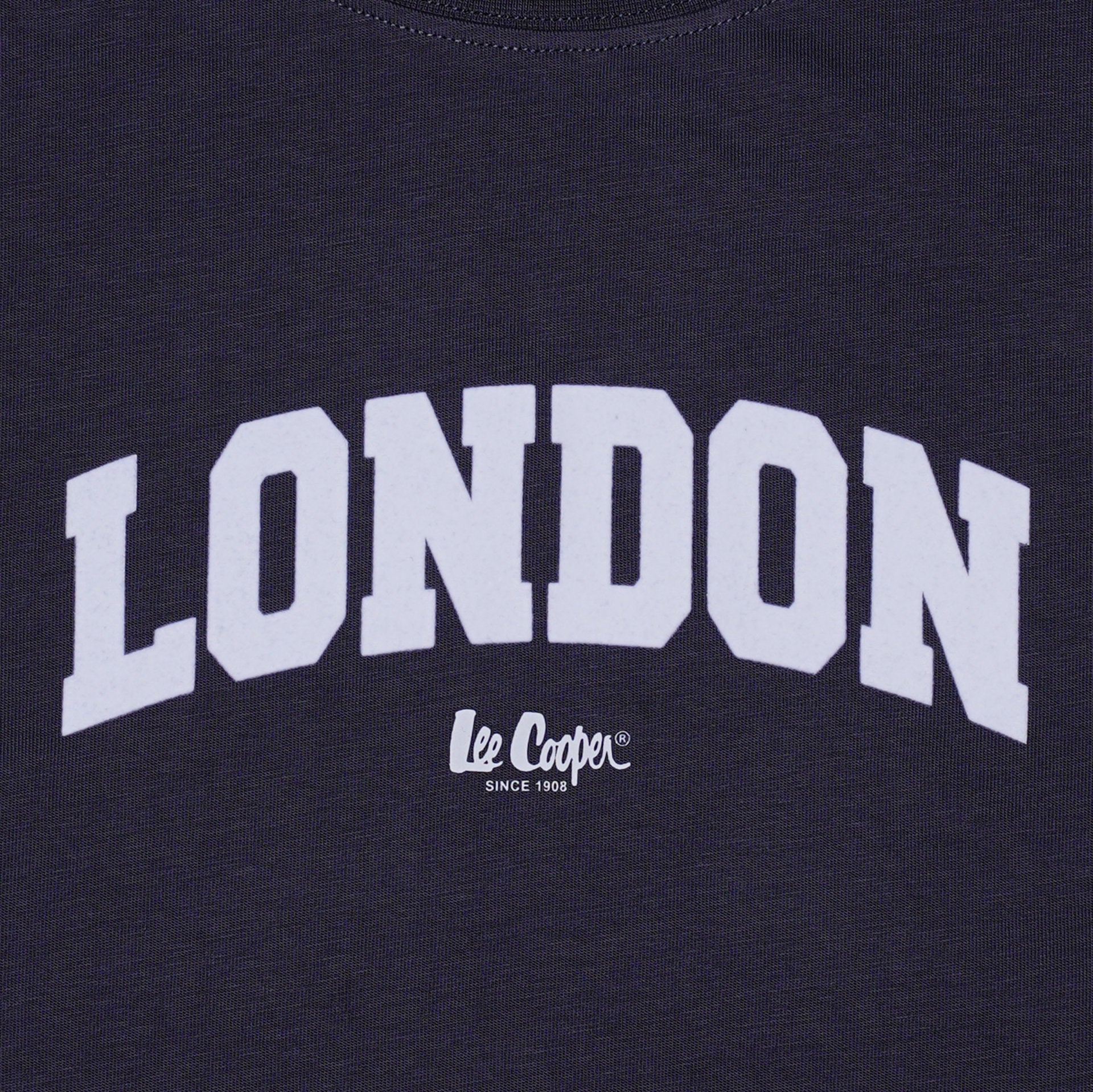 Lee Cooper T-Shirt London Team Women Dark Grey