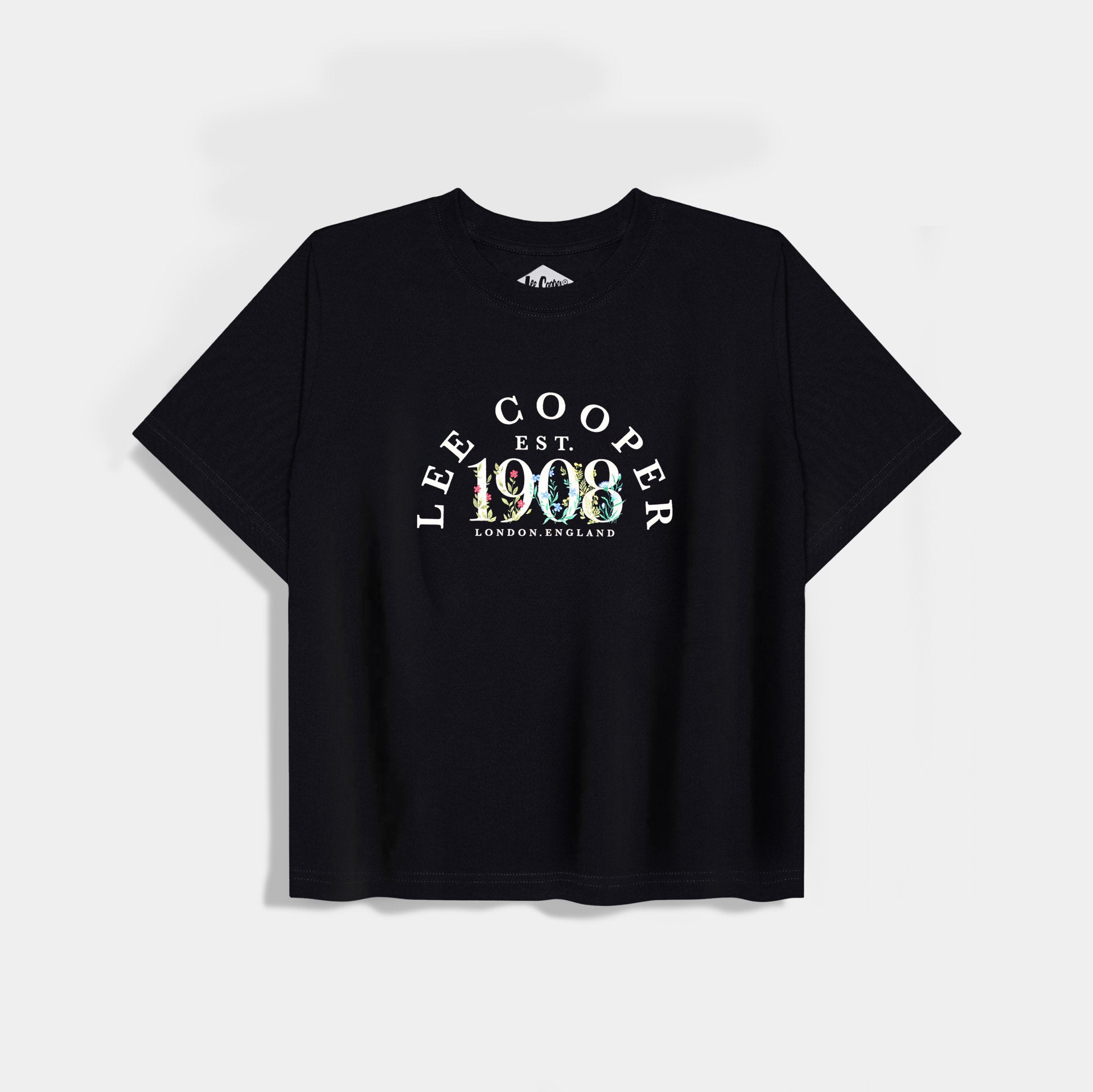 Lee Cooper T-Shirt 1908 Bloom Women Black