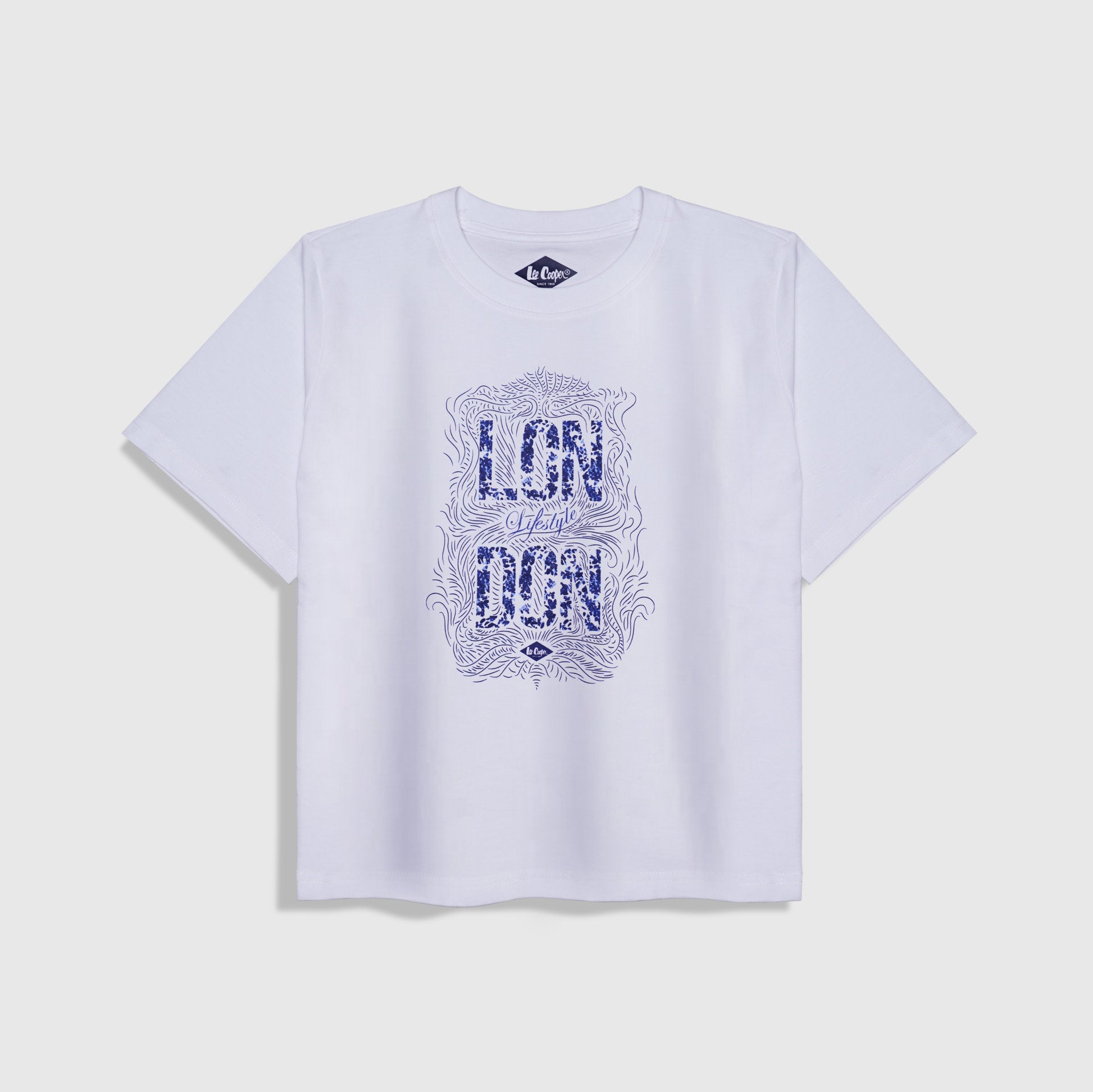 Lee Cooper T-Shirt London Life Style Women White