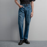 Lee Cooper Tapered Fit Jeans Arthur Worn Medium Blue Zone