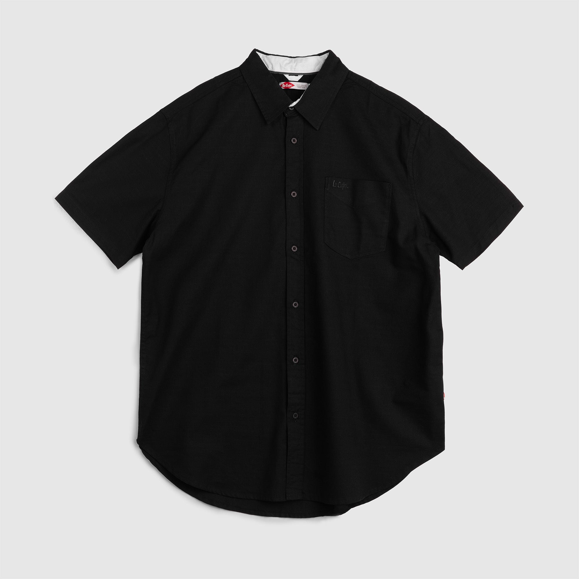 Lee Cooper Short Shirt Marlow Black