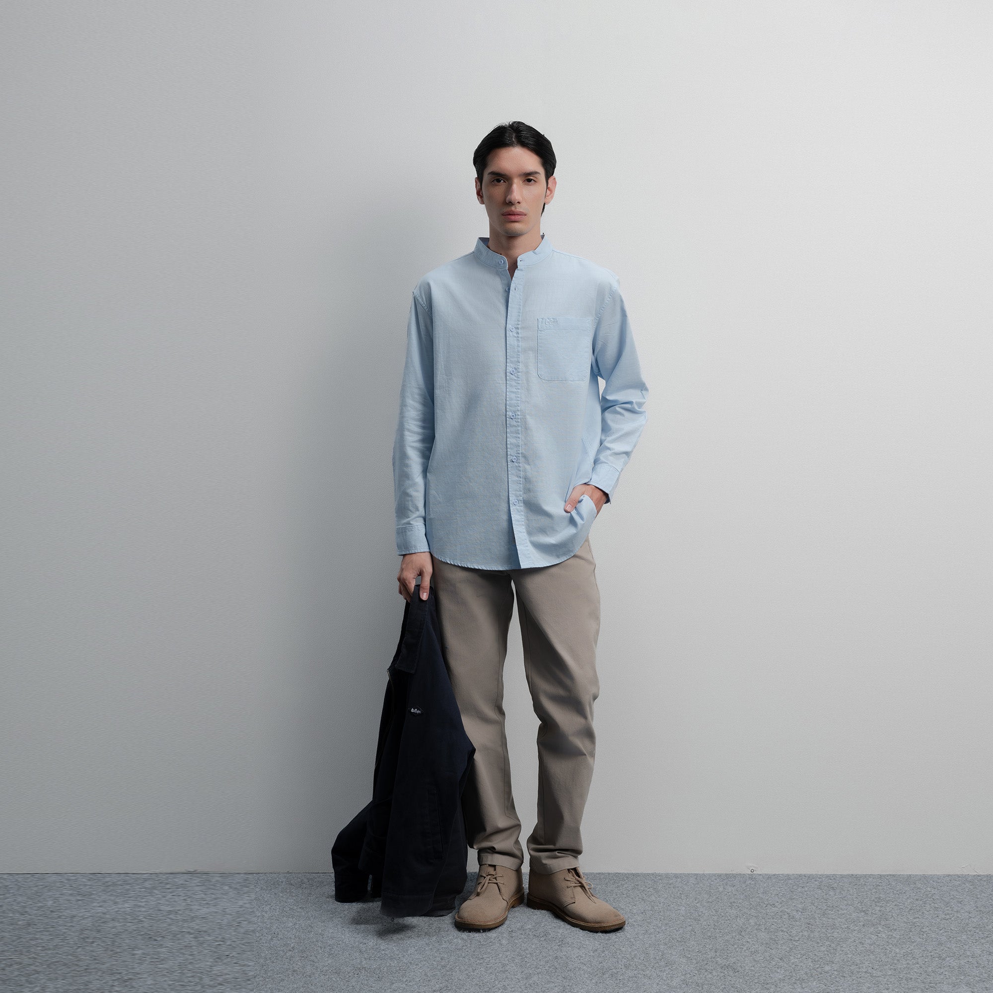 Lee Cooper Long Shirt Koko Pelham Baby Blue