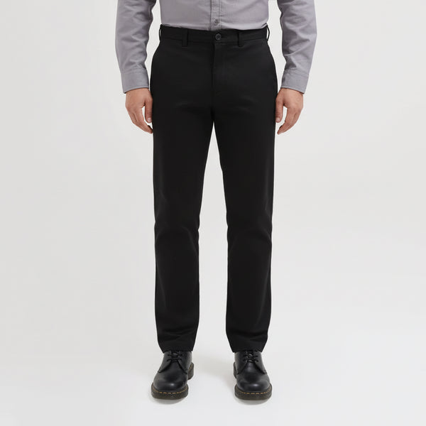 Lee Cooper Slim Fit Long Chino Abe Black