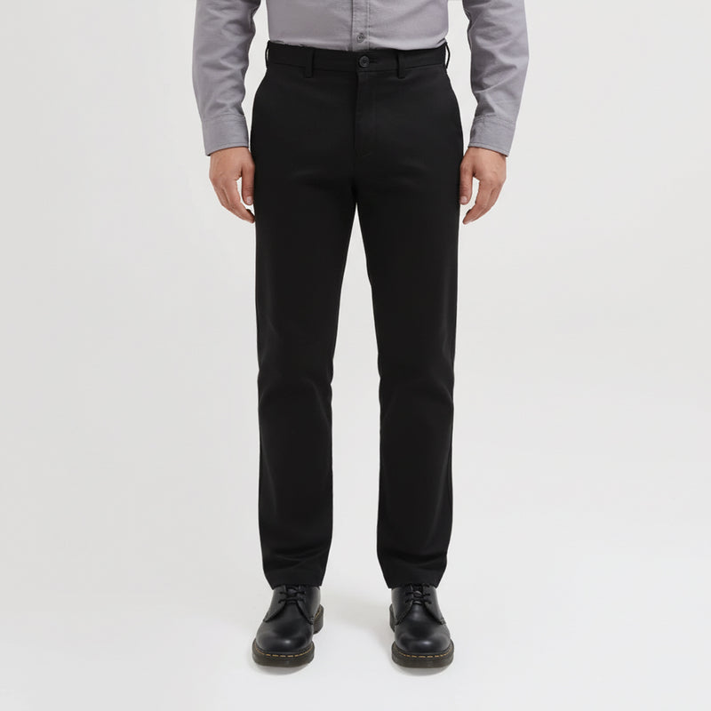 Lee Cooper Slim Fit Long Chino Abe Black