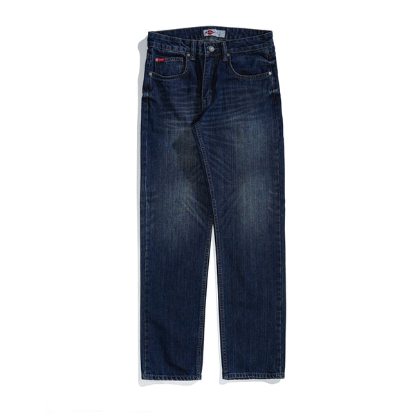 Lee Cooper Straight Fit Jeans Harry Worn Dark Blue Wallace