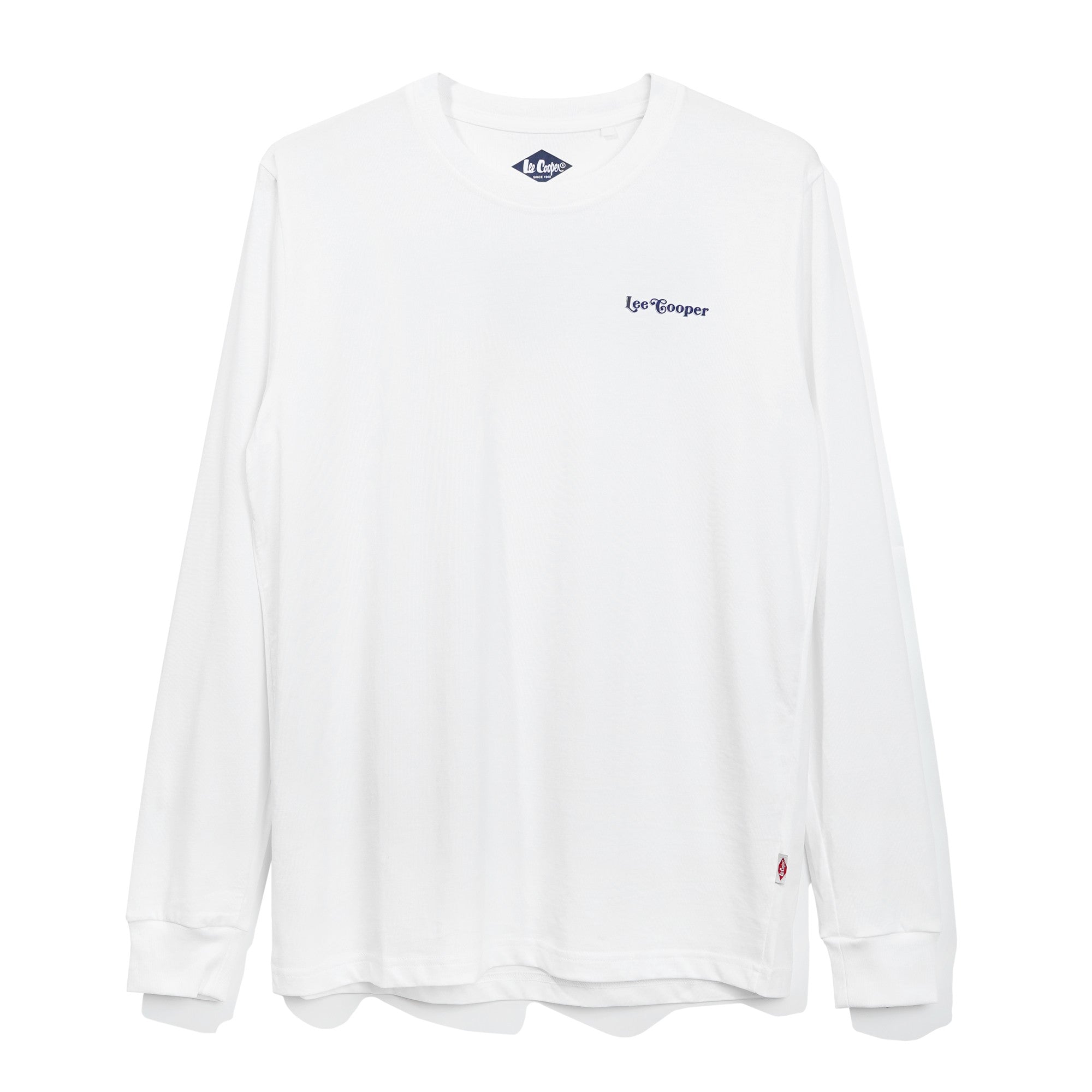 Lee Cooper Long Sleeve Denim Good Script White