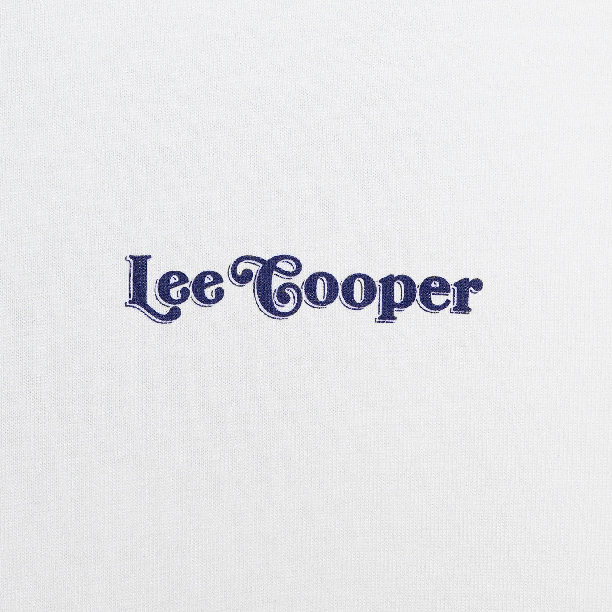 Lee Cooper Long Sleeve Denim Good Script White
