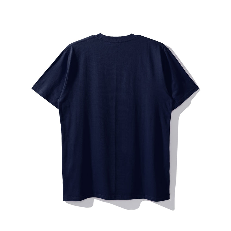 Lee Cooper T-Shirt Sans Serif Typo Navy