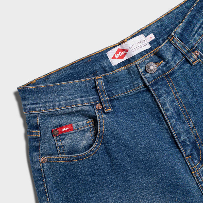 Lee Cooper Women Long Jeans Ivy Classic Dark Blue