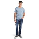 Lee Cooper T-Shirt Basic Logotype Dusty Blue