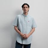 Lee Cooper Short Shirt Osmond Green White