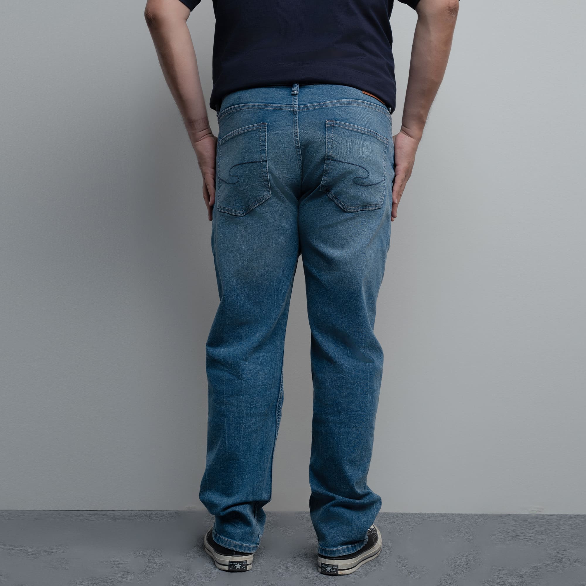 Lee Cooper Tapered Fit Jeans Arthur Worn Light Blue Steel