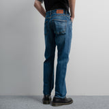 Lee Cooper Tapered Fit Jeans Arthur Worn Medium Blue Zone