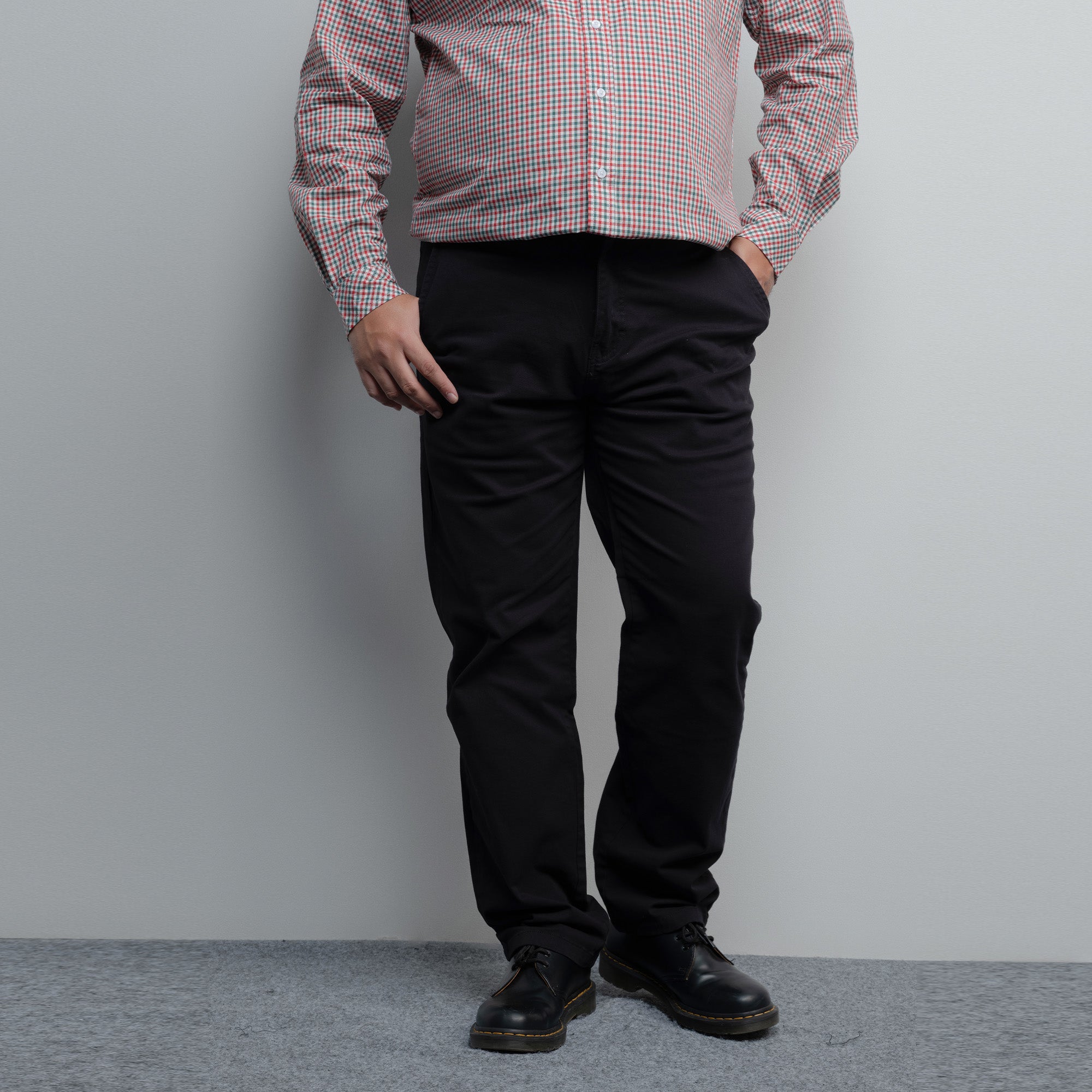 Lee Cooper Slim Fit Long Chino Logan Dark Blue