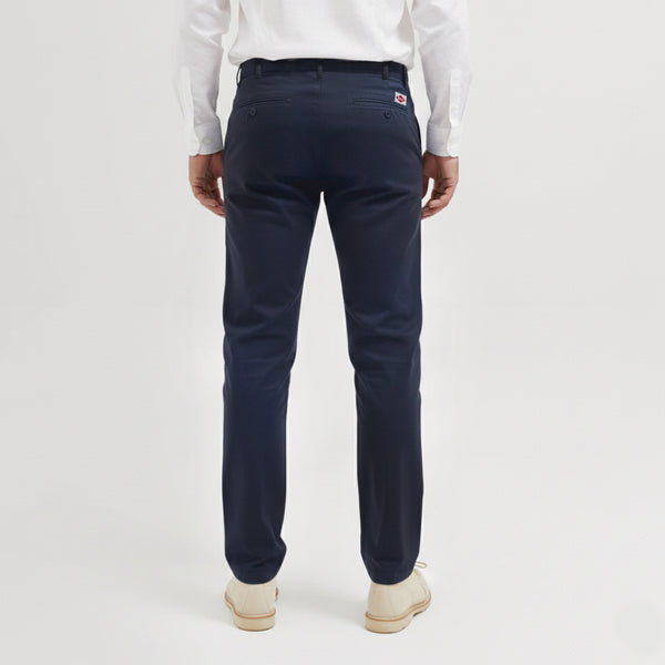 Lee Cooper Slim Fit Long Chino Abe Dark Blue